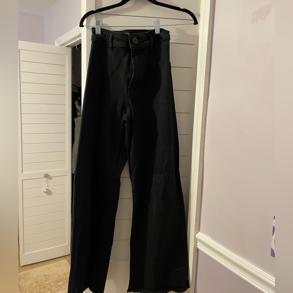 Zara marine high rise jeans